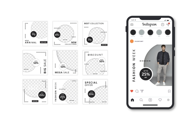 کاور پست اینستاگرام دمو
